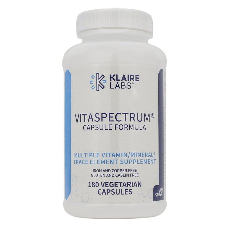 Klaire Labs Vitaspectrum 180 Vegetarian Caps 2 Pack - www.myworldwo.com