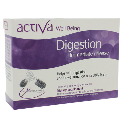 Activa Well-Being Digestion Microgranule 30 Capsules - www.myworldwo.com