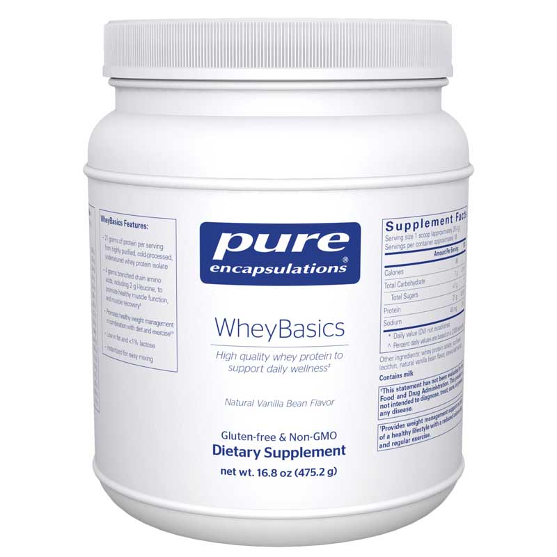 Pure Encapsulations WheyBasics 16.8 Oz