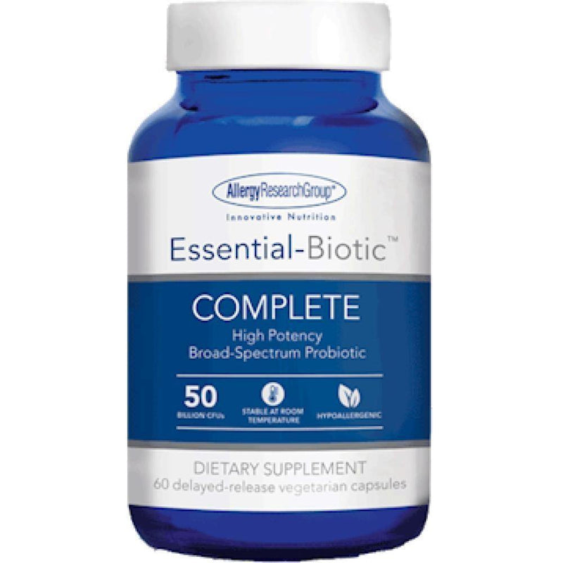 Allergy Research Group , Essential-Biotic Complete 60 Veg Capsules - www.myworldwo.com