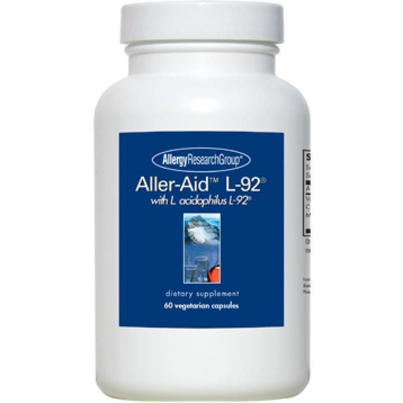 Allergy Research Group , Aller-Aid L-92 60 Veg Capsules 2 Pack - www.myworldwo.com