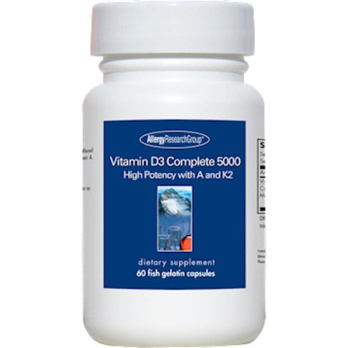 Allergy Research Group , Vitamin D3 Complete 5000 60 gelCapsules 2 Pack - www.myworldwo.com