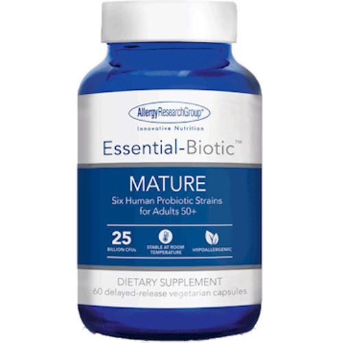 Allergy Research Group , Essential-Biotic Mature 60 Veg Capsules - www.myworldwo.com