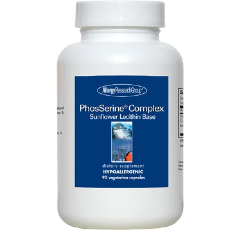 Allergy Research Group , PhosSerine Complex 90 Veg Capsules 2 Pack - www.myworldwo.com