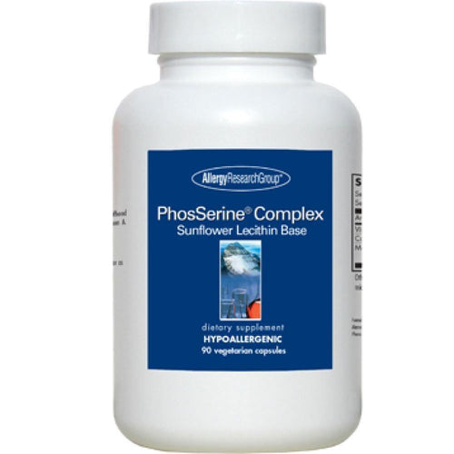 Allergy Research Group , PhosSerine Complex 90 Veg Capsules - www.myworldwo.com