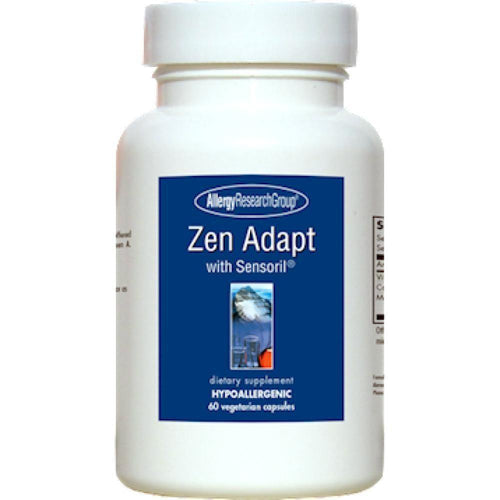 Allergy Research Group , Zen Adapt with Sensoril 60 Veg Capsules 2 Pack - www.myworldwo.com