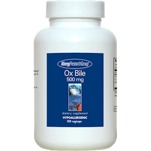 Allergy Research Group , Ox Bile 500 mg 100 Capsules 2 Pack - www.myworldwo.com