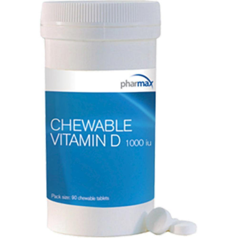 Pharmax , Chewable Vitamin D 1000 IU 90 Tablets - www.myworldwo.com