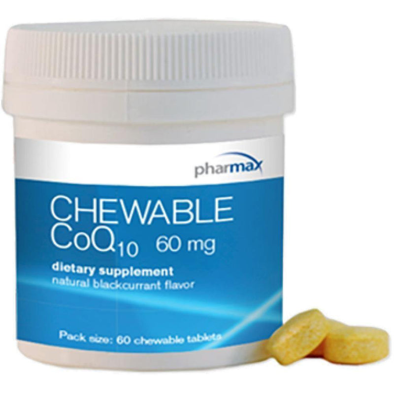 Pharmax , Chewable CoQ10 60 mg 60 chew 2 Pack - www.myworldwo.com