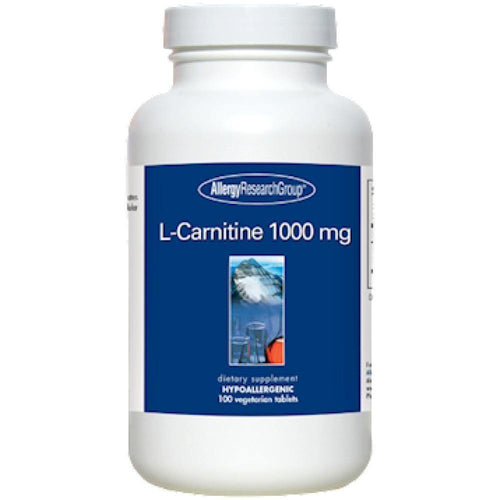 Allergy Research Group , L-Carnitine 1000 mg 100 vegTablets - www.myworldwo.com