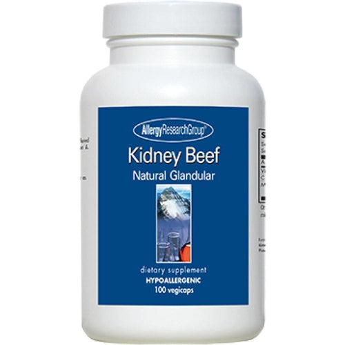 Allergy Research Group , Kidney Beef 100 Veg Capsules 2 Pack - www.myworldwo.com