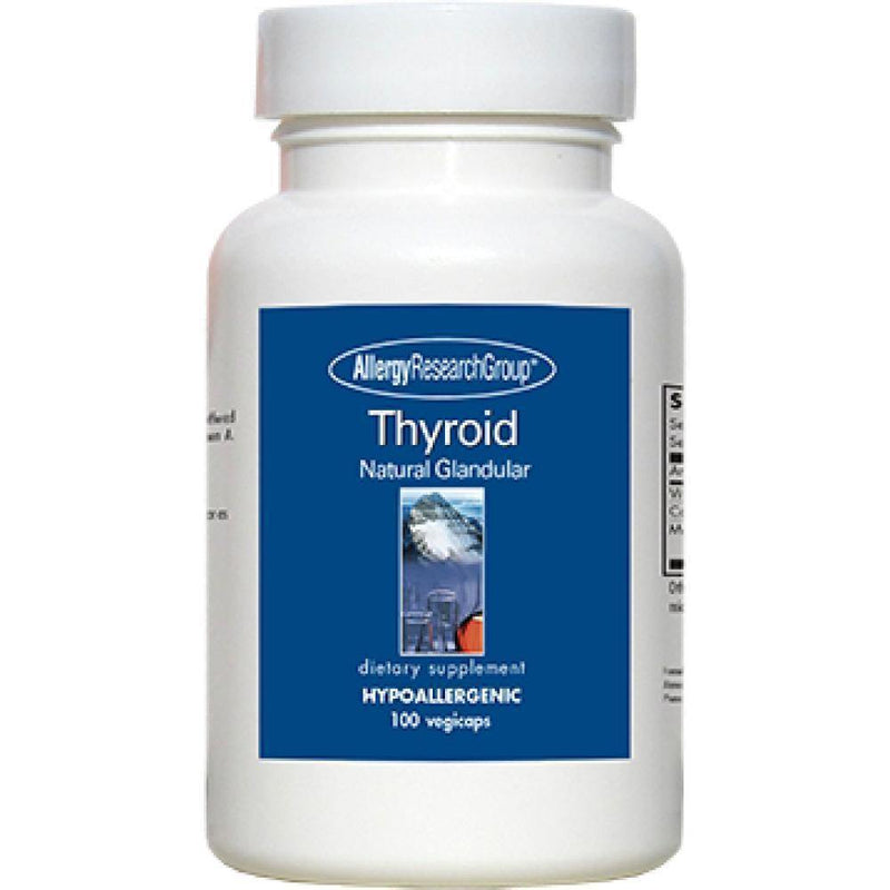 Allergy Research Group , Thyroid 100 Veg Capsules 2 Pack - www.myworldwo.com