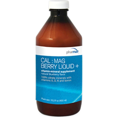 Pharmax , Cal : Mag Berry Liquid + 15.2 fl oz 2 Pack - www.myworldwo.com