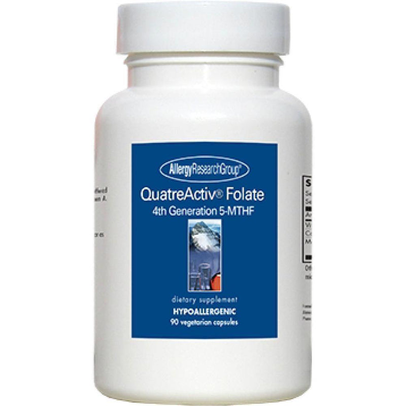 Allergy Research Group , QuatreActiv Folate 90 Veg Capsules - www.myworldwo.com