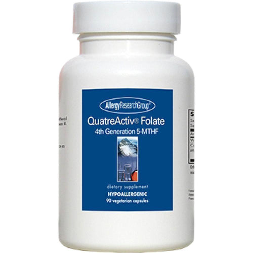 Allergy Research Group , QuatreActiv Folate 90 Veg Capsules 2 Pack - www.myworldwo.com