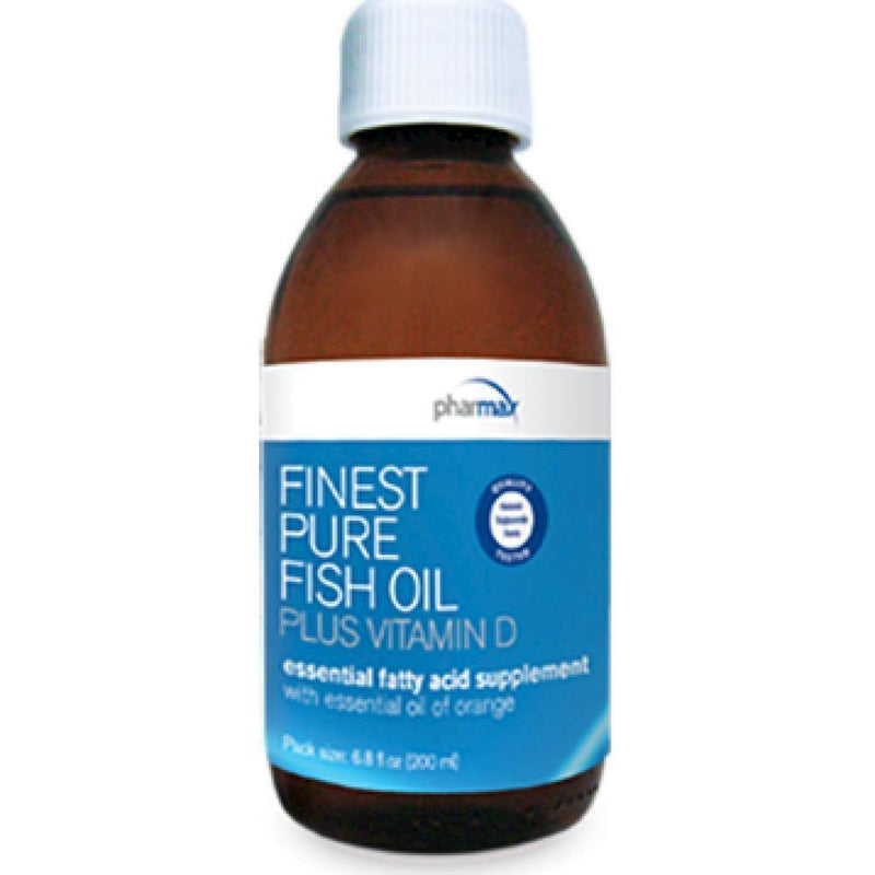 Pharmax , Finest Pure Fish Oil Plus D Orange 6.8oz 2 Pack - www.myworldwo.com