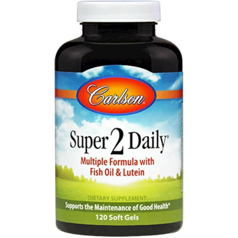 Carlson Labs , Super 2 Daily 120 softgels - www.myworldwo.com