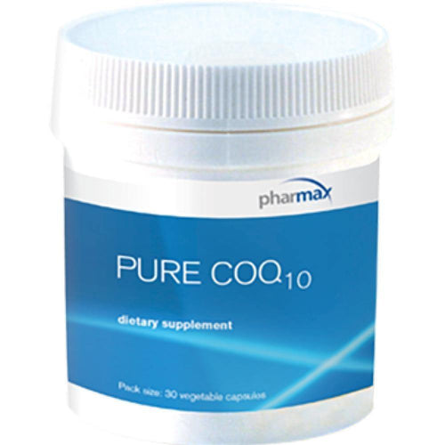 Pharmax , Pure CoQ10 120mg 30 Veg Capsules - www.myworldwo.com