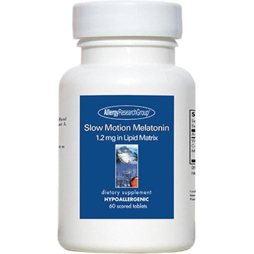 Allergy Research Group , Slow Motion Melatonin 1.2mg 60 Tablets 2 Pack - www.myworldwo.com