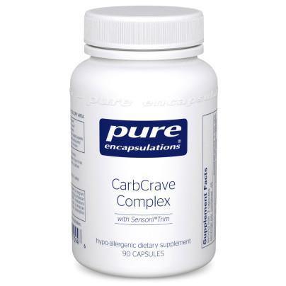 Pure Encapsulations , CarbCrave Complex 90 Veg Capsules - www.myworldwo.com