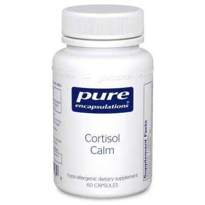 Pure Encapsulations , Cortisol Calm 60 Veg Capsules - www.myworldwo.com