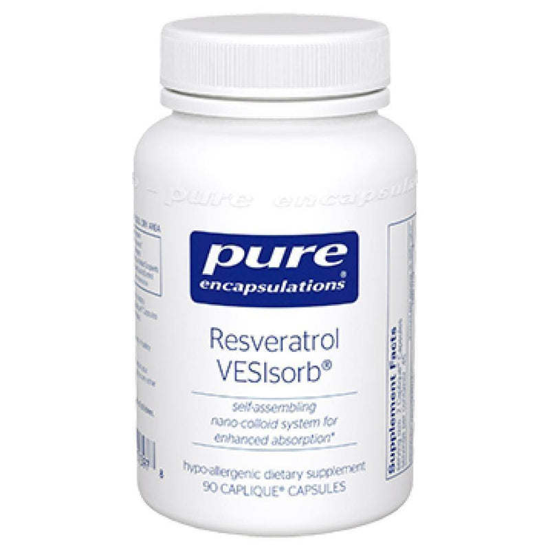 Pure Encapsulations , Resveratrol VESIsorb 90 Capsules - www.myworldwo.com