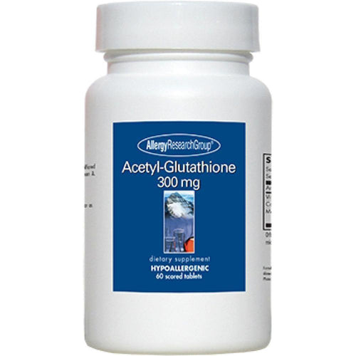 Allergy Research Group , Acetyl Glutathione 300 mg 60 Tablets - www.myworldwo.com