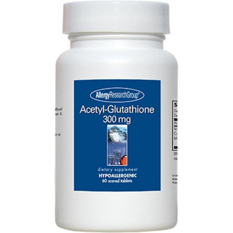 Allergy Research Group , Acetyl Glutathione 300 mg 60 Tablets - www.myworldwo.com