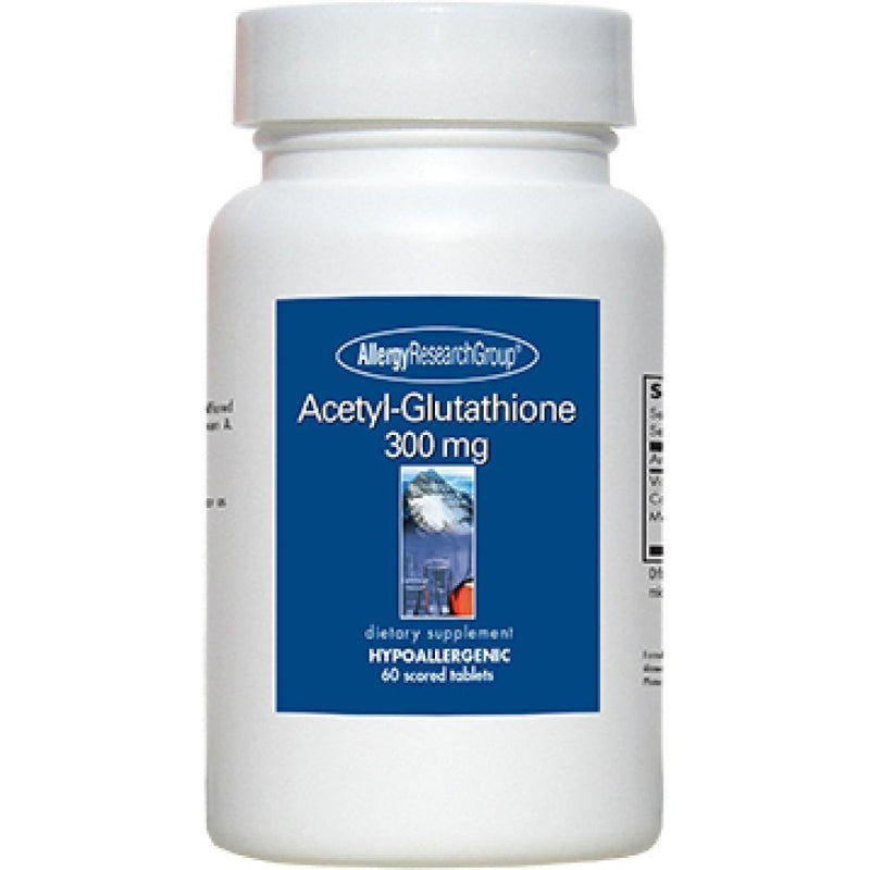 Allergy Research Group , Acetyl Glutathione 300 mg 60 Tablets 2 Pack - www.myworldwo.com