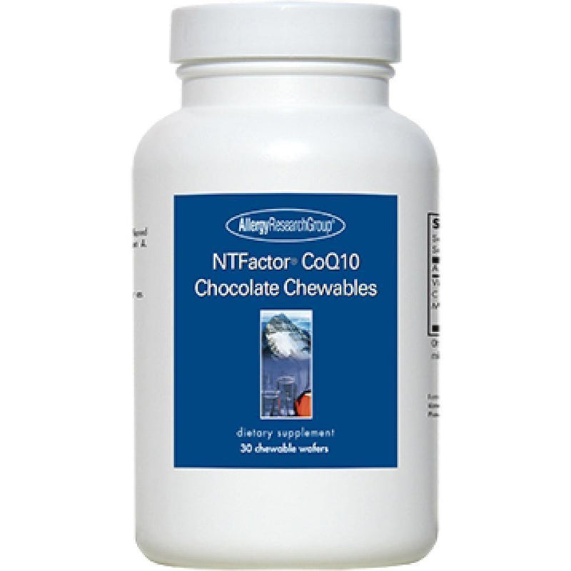 Allergy Research Group , NTFactor CoQ10 Chocolate Chews 30 wafers 2 Pack - www.myworldwo.com