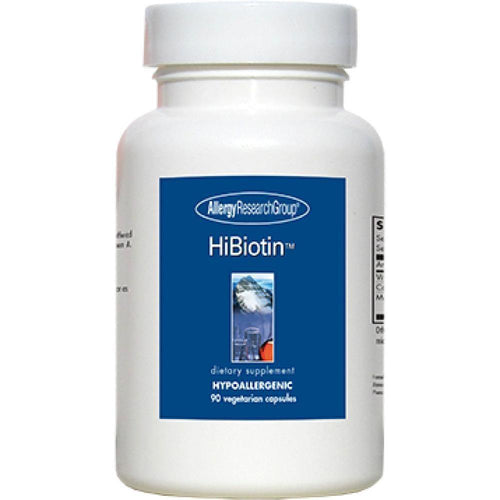 Allergy Research Group , HiBiotin 90 Veg Capsules - www.myworldwo.com