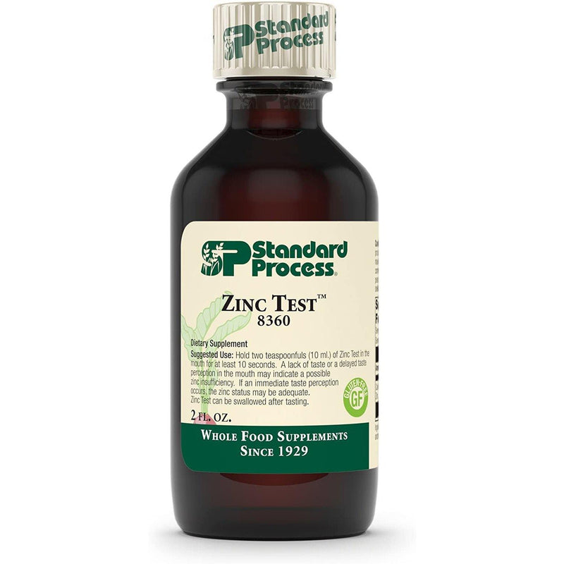 Standard Process Zinc Test 2 Fl Oz. (60 Ml.) - www.myworldwo.com